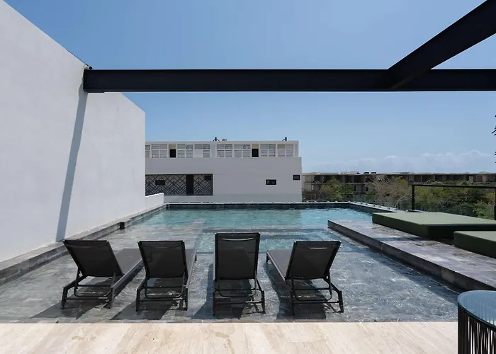 Maria - Modern 2br Retreat With Pool Tulum